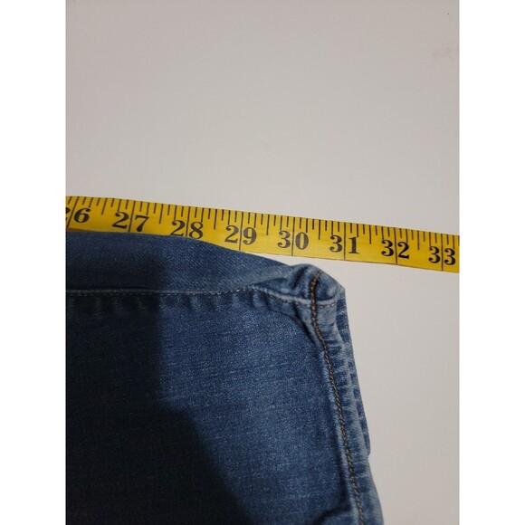 Rock & Republic Size M Berlin Distressed Skinny  Denim Jeans STRETCH - Picture 9 of 10